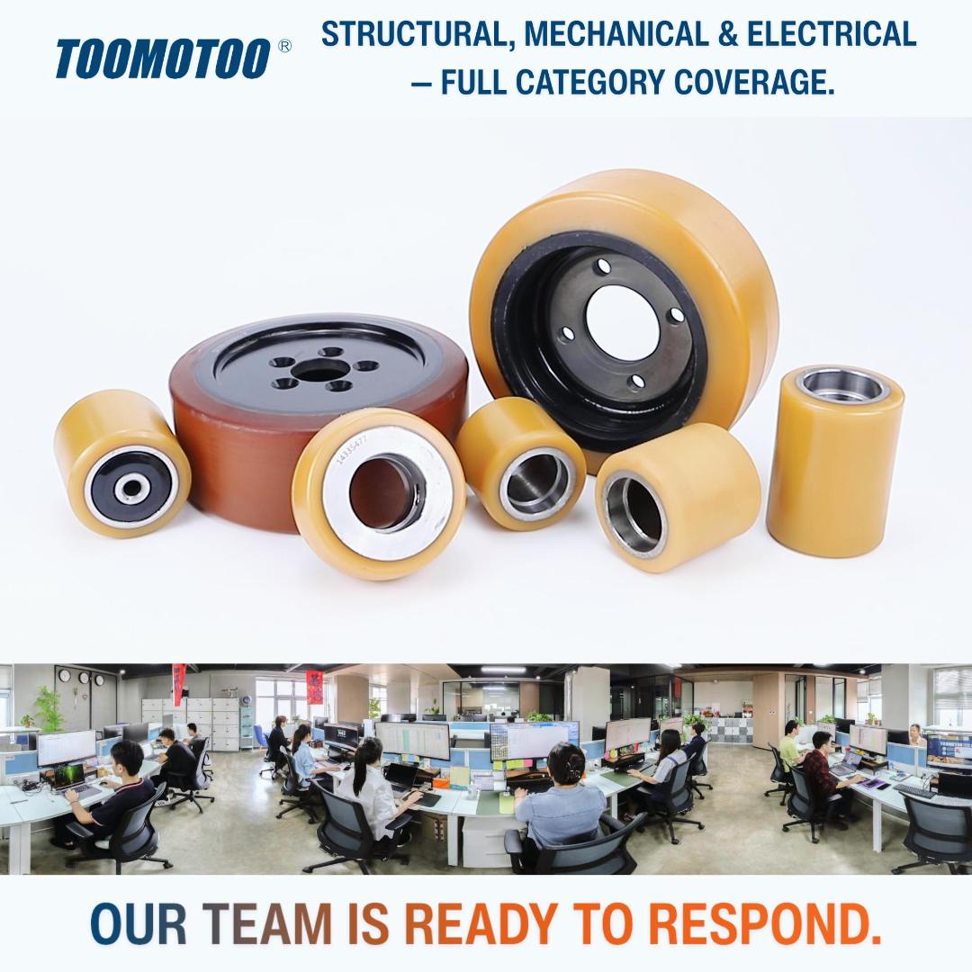 Solid, Pneumatic & Polyurethane Forklift Wheels — Full Range, All Brands