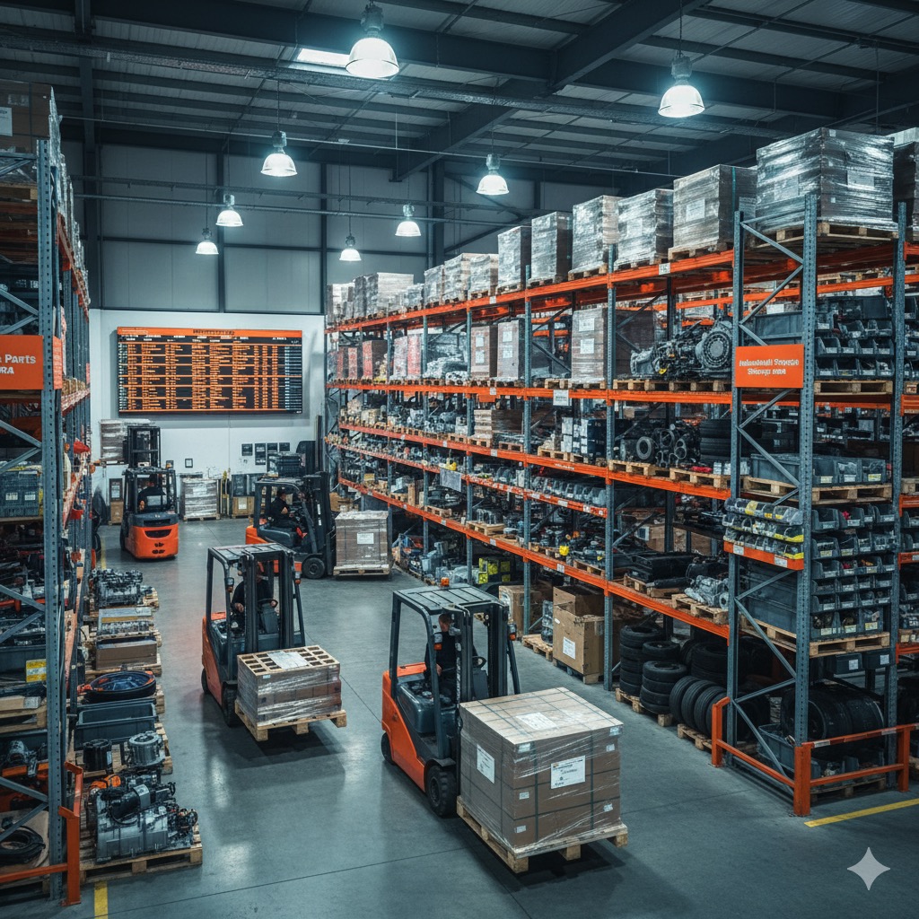 Global Forklift Market Strong Growth, Parts Demand Continues to Rise